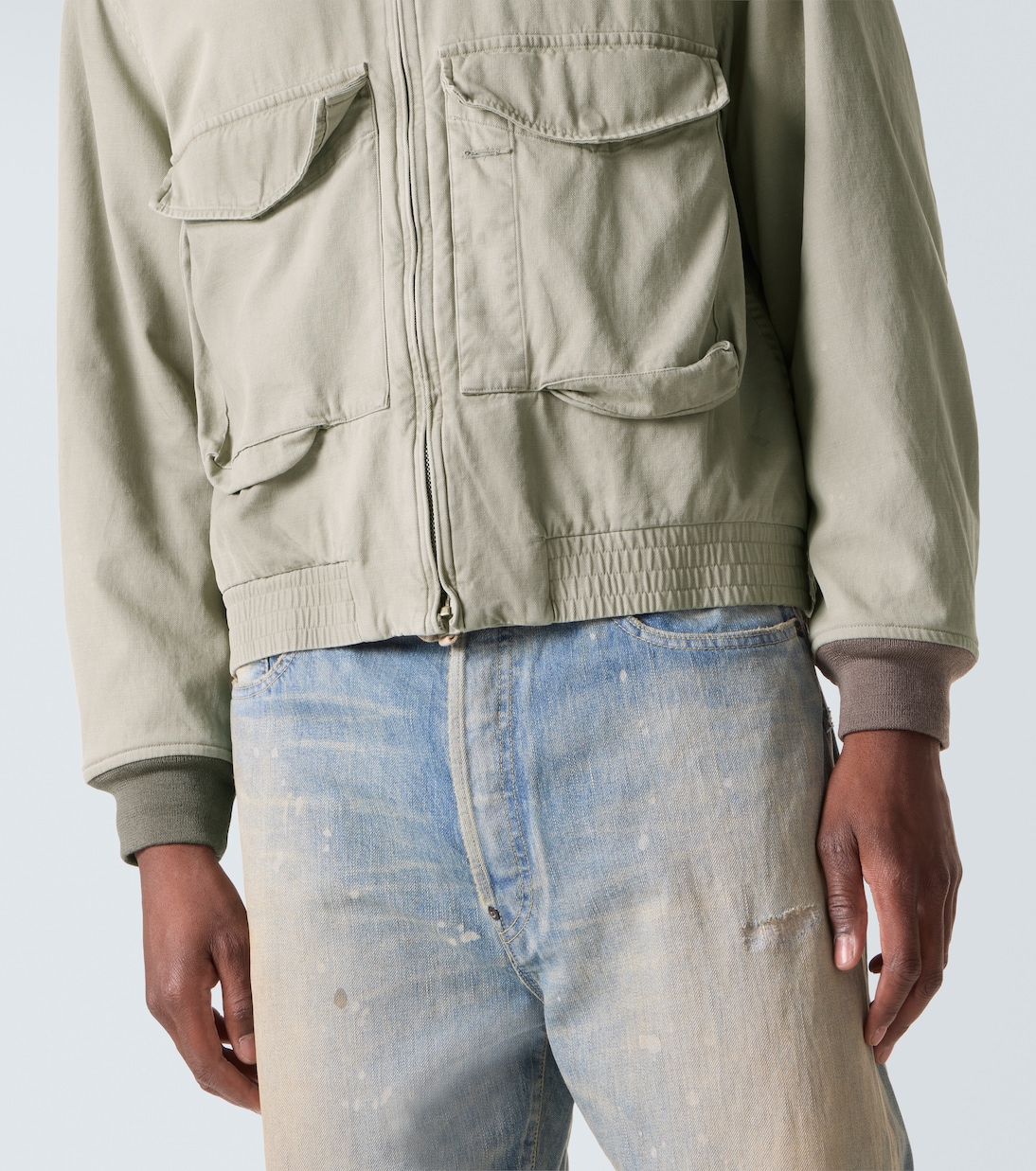 Vintage cotton blouson | A.Presse