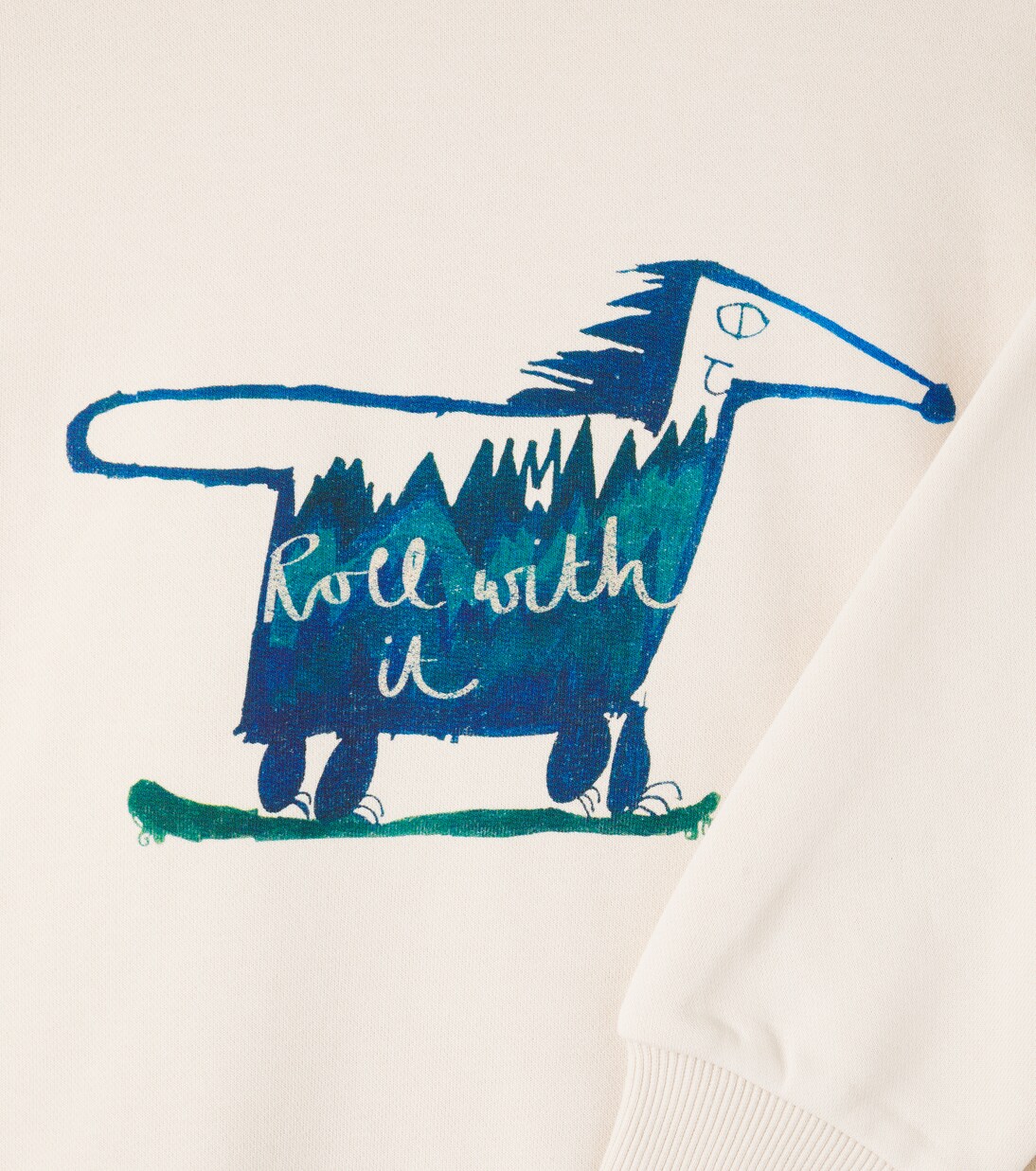 X RHW Sweatshirt aus einem Baumwollgemisch | Konges Sløjd