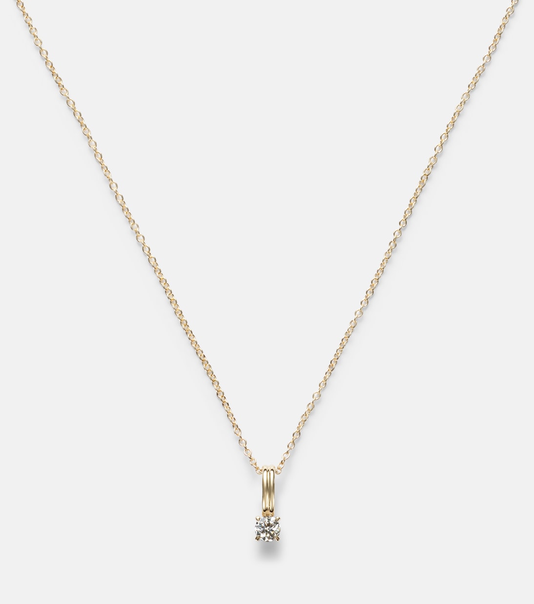 Halskette aus 14kt Gelbgold (585/1000) mit Diamant | Stone and Strand