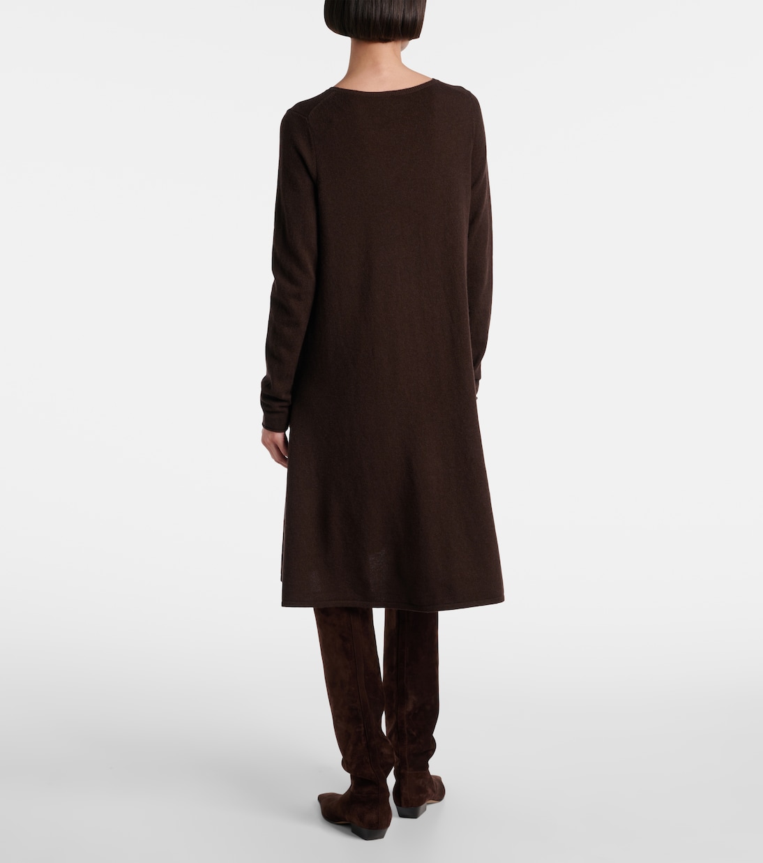 Midikleid aus Wolle und Kaschmir | Jardin des Orangers