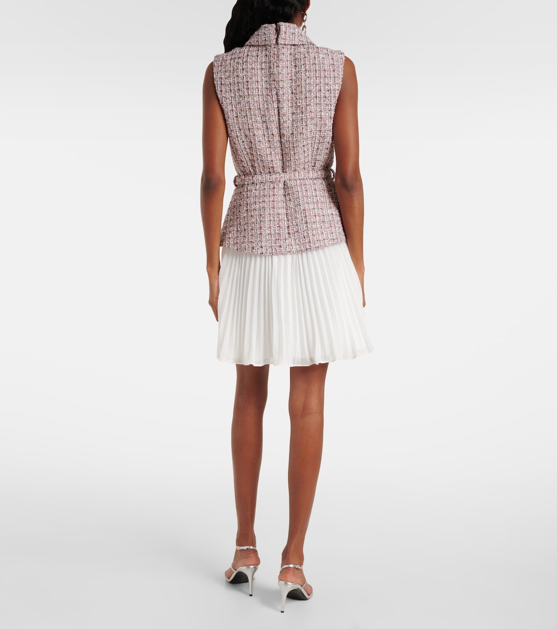 Minikleid mit Kristallen und Pailletten | Self-Portrait