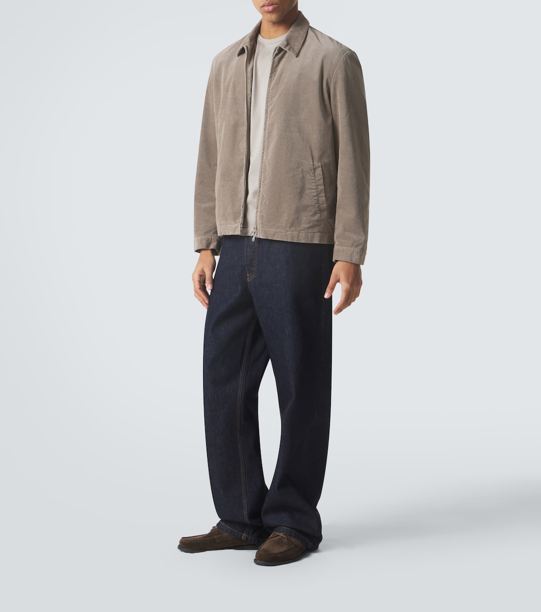 Cotton corduroy jacket | Sunspel