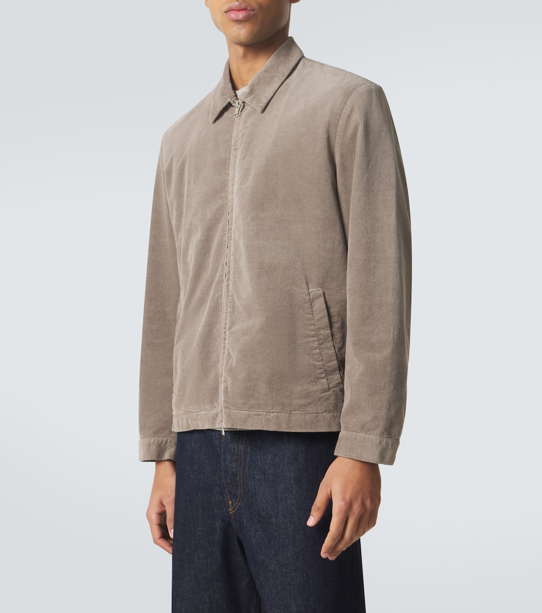 Cotton corduroy jacket | Sunspel