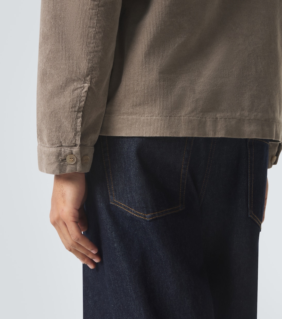 Cotton corduroy jacket | Sunspel