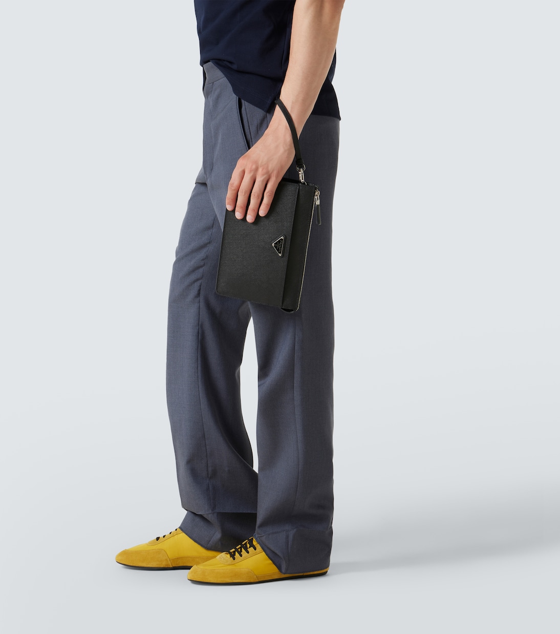 Saffiano leather pouch | Prada