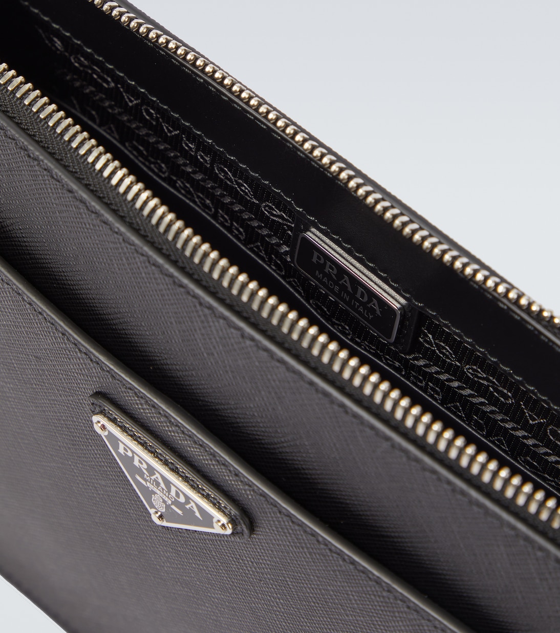 Saffiano leather pouch | Prada