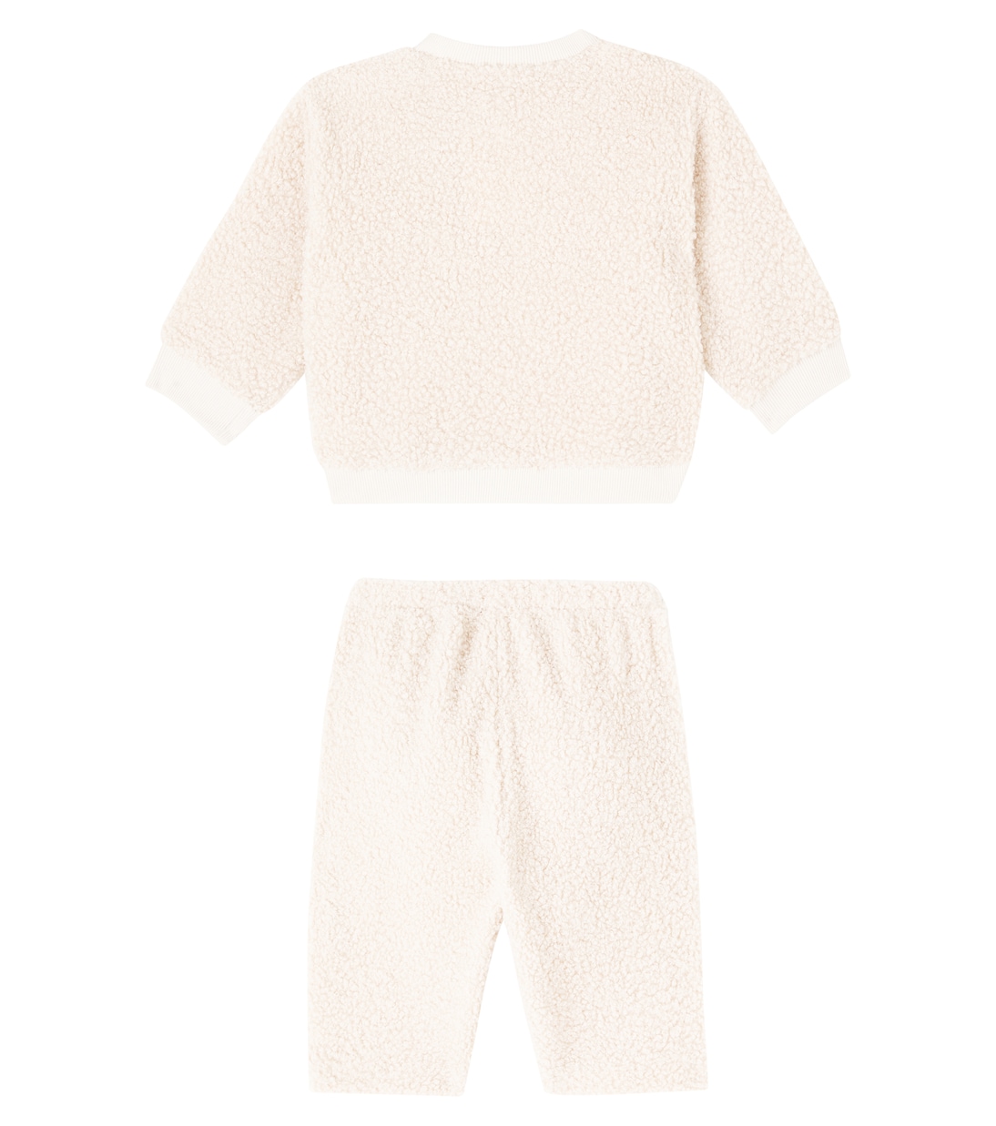 Baby fleece sweatshirt and sweatpants set | Il Gufo