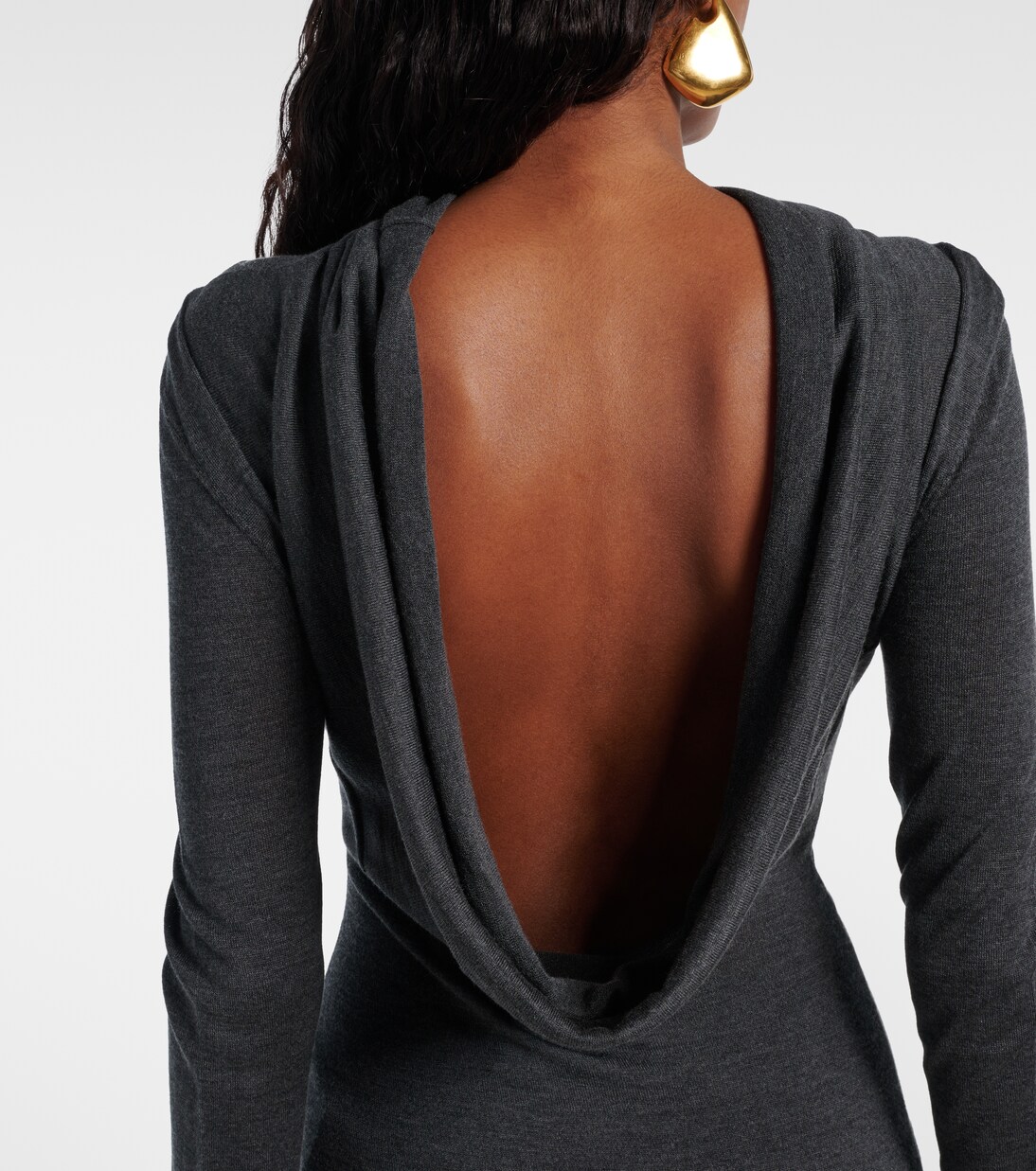 Robe Rayne en soie et cachemire | Aya Muse