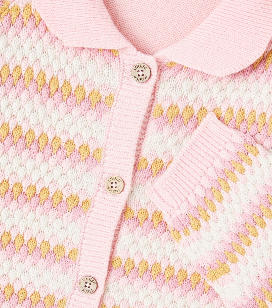Khellani cotton and wool cardigan  | Louise Misha