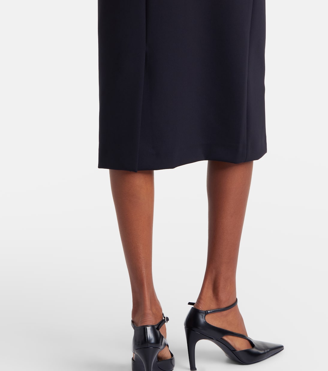 High-Rise-Bleistiftrock Midnight Grace aus Jersey | Wolford