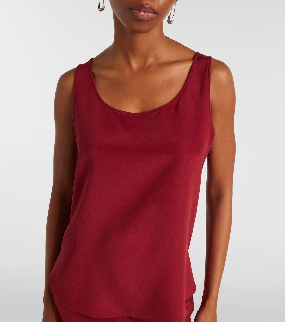 Pecora silk-blend top | Max Mara