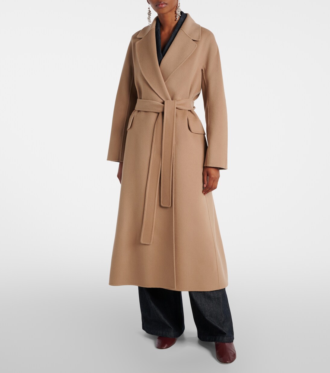 Enzo virgin wool wrap coat | 'S Max Mara