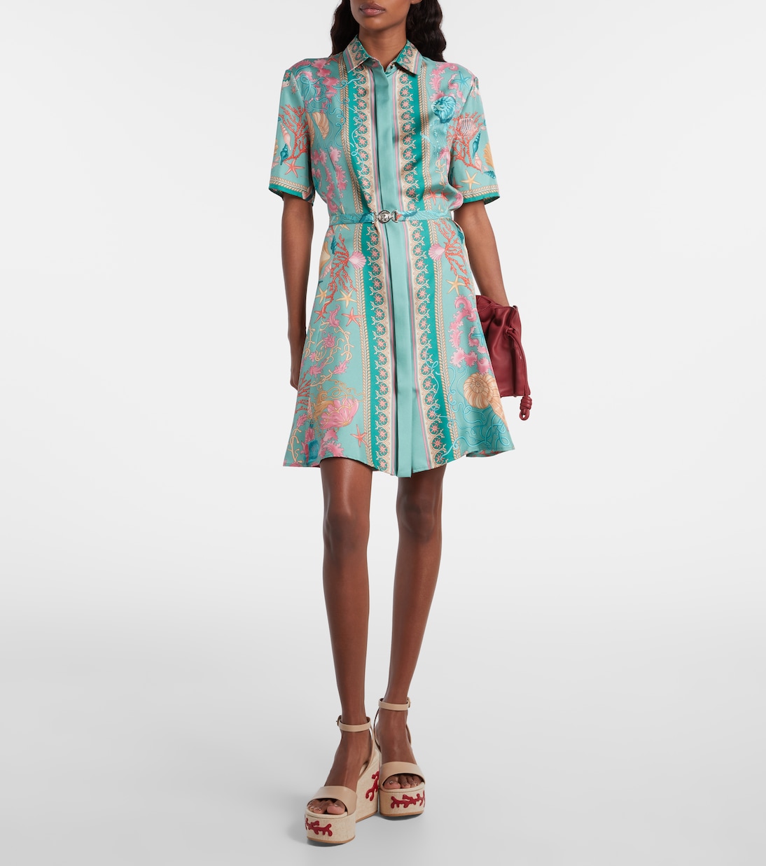 Leather wedge espadrilles | Gianvito Rossi