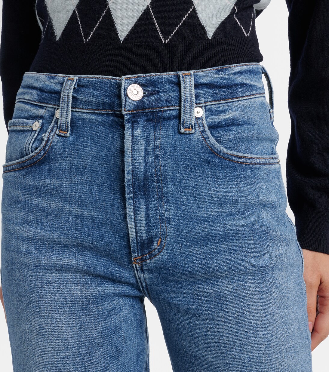 Palma high-rise straight jeans | Citizens of Humanity