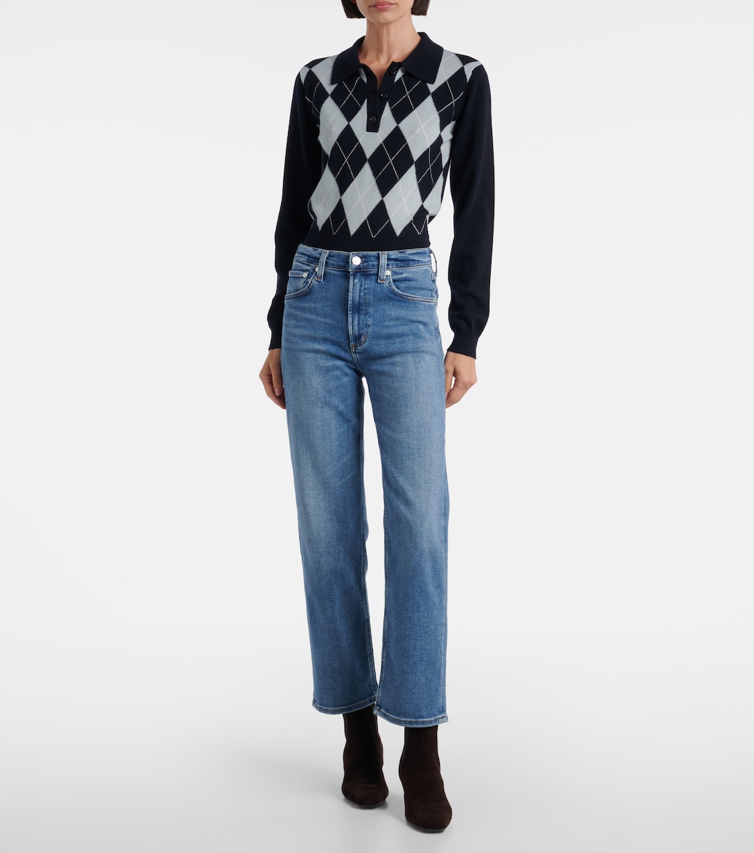 Palma high-rise straight jeans | Citizens of Humanity