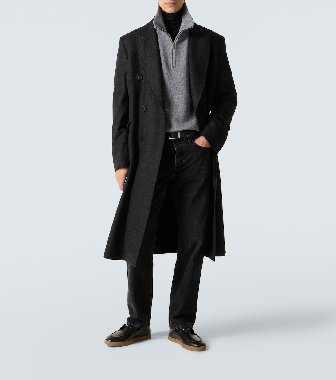 Chambeliboat leather slip-on shoes | Christian Louboutin