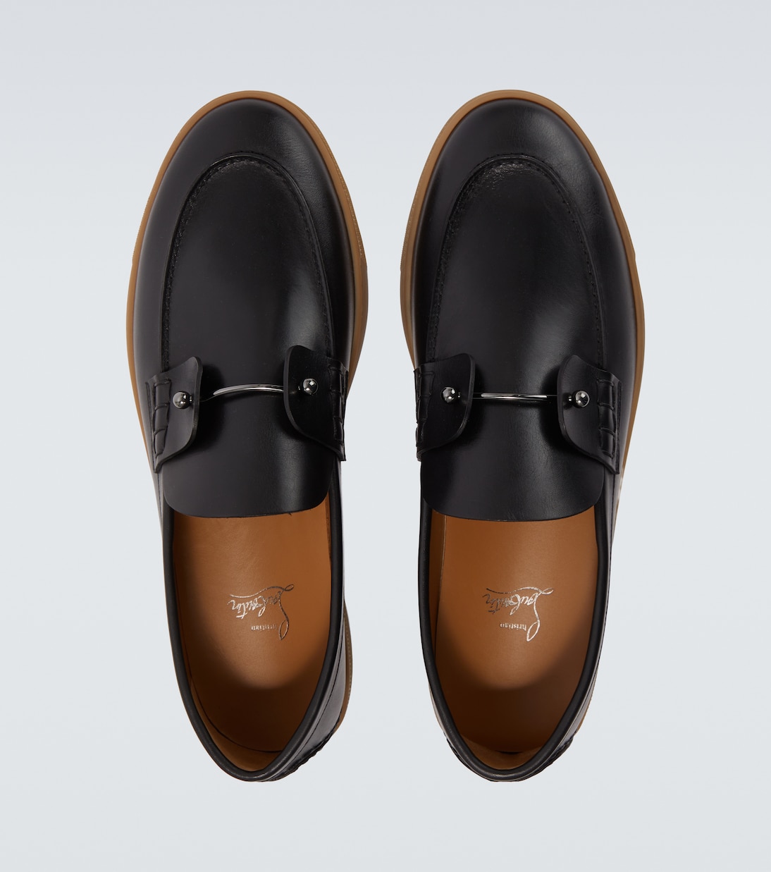 Chambeliboat leather slip-on shoes | Christian Louboutin