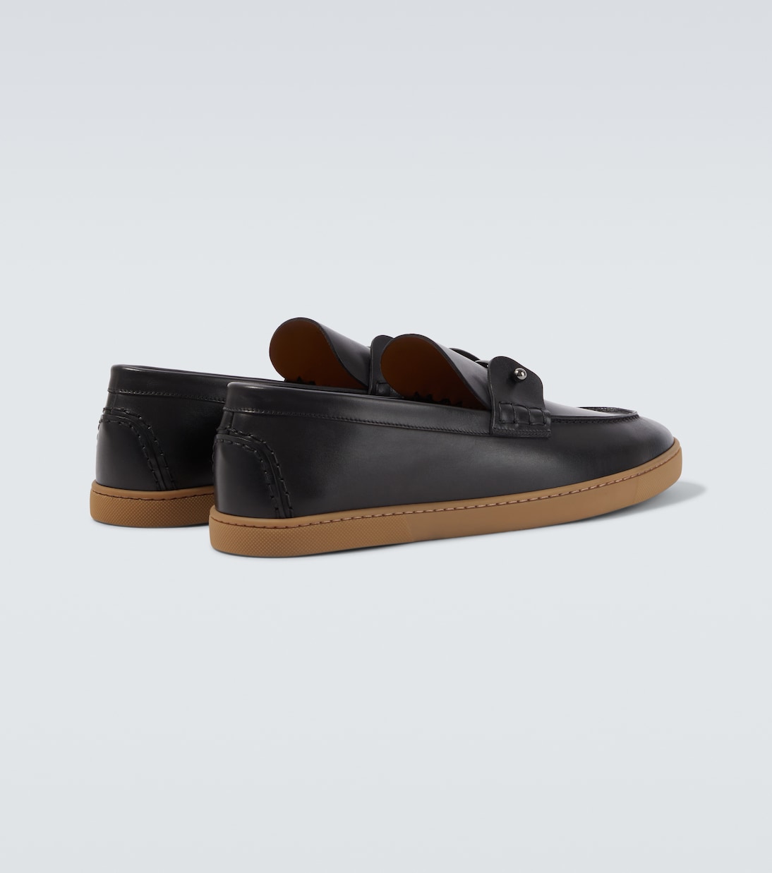 Chambeliboat leather slip-on shoes | Christian Louboutin