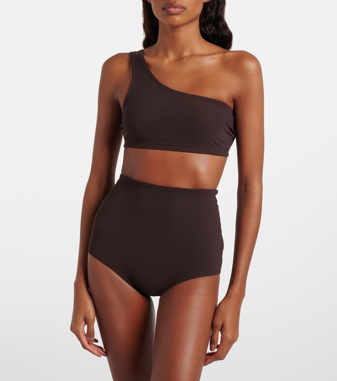 One-shoulder bikini top | Karla Colletto