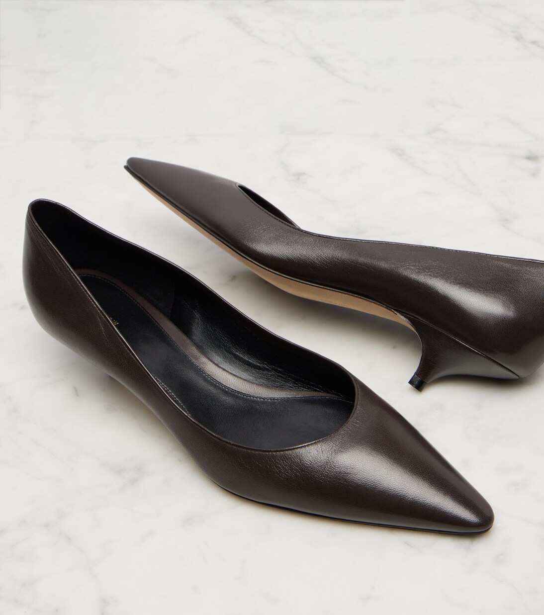 Liisa Two leather pumps | The Row