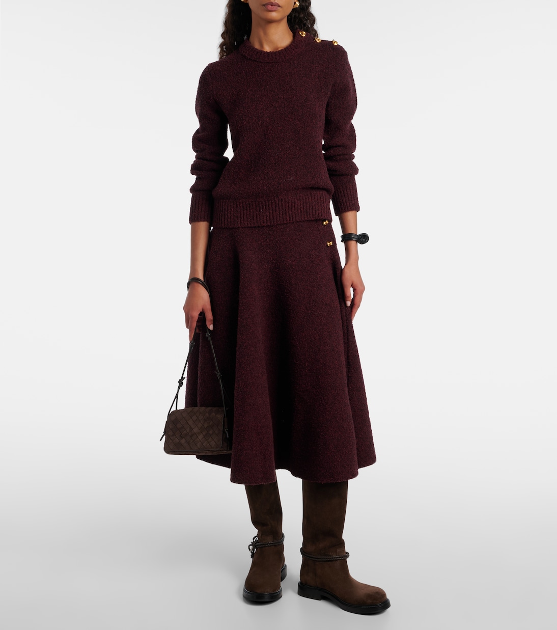 Pull Knot en coton et laine mélangés | Bottega Veneta