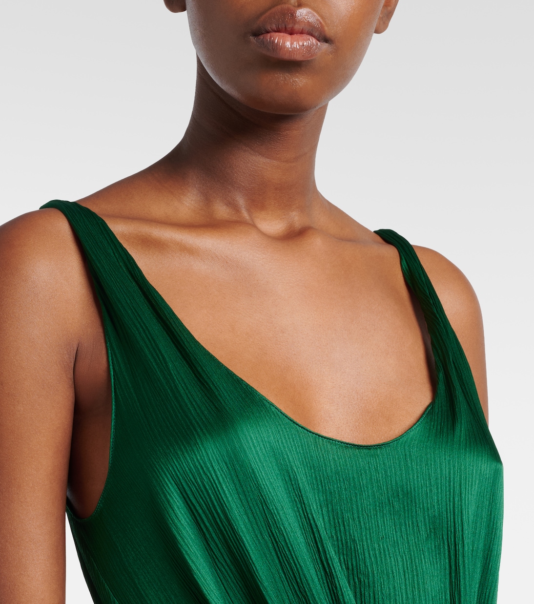 Midikleid aus Seidensatin | JW Anderson