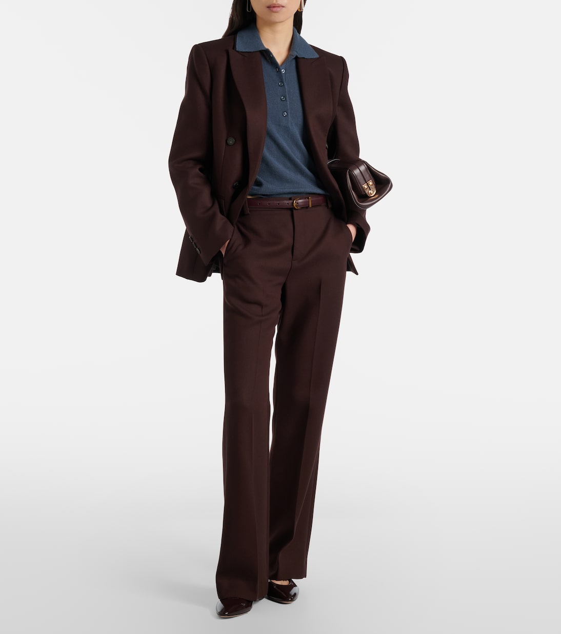 Cashmere and silk polo sweater | Vince