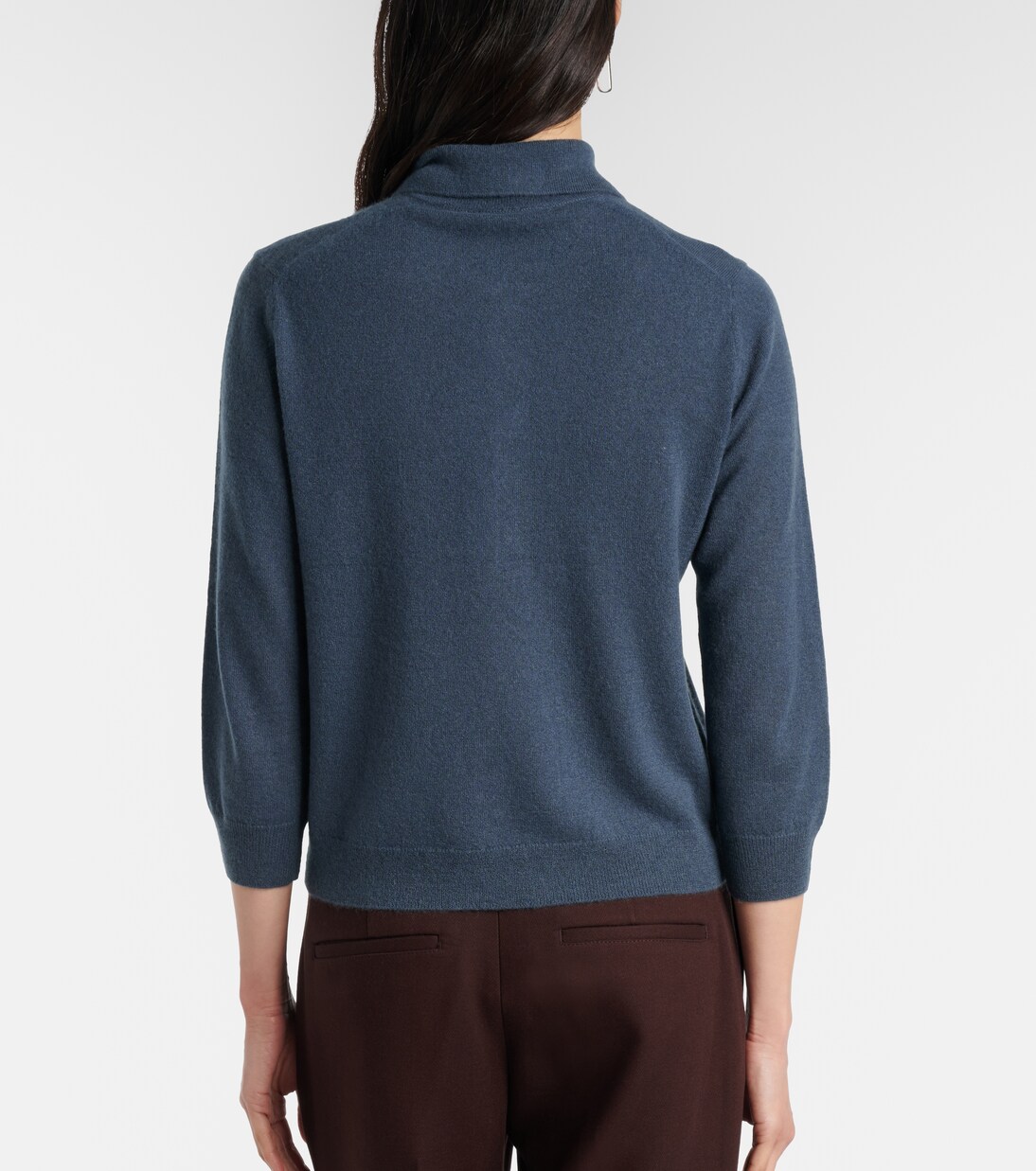 Cashmere and silk polo sweater | Vince