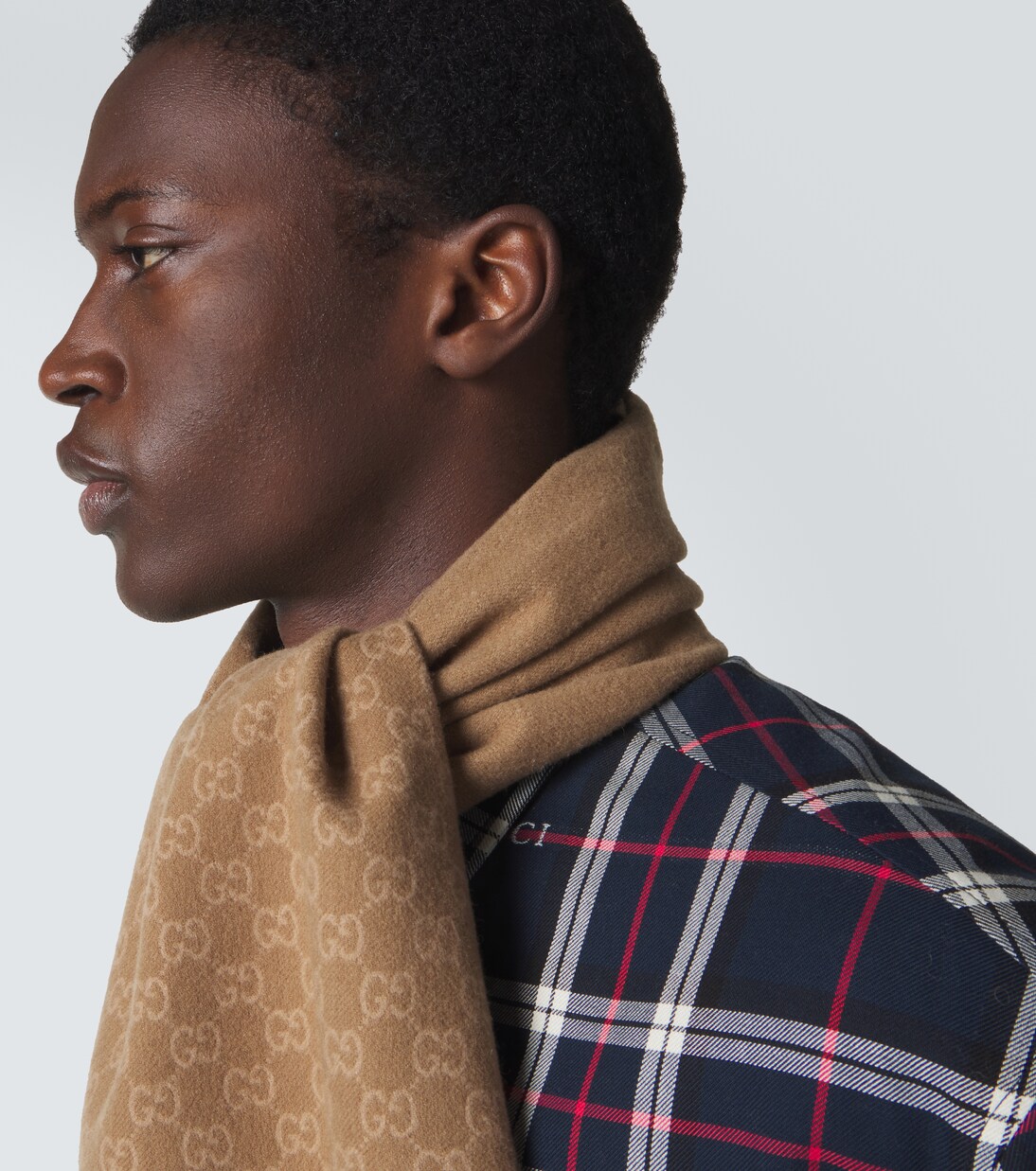 Schal GG aus Wolle und Kaschmir | Gucci