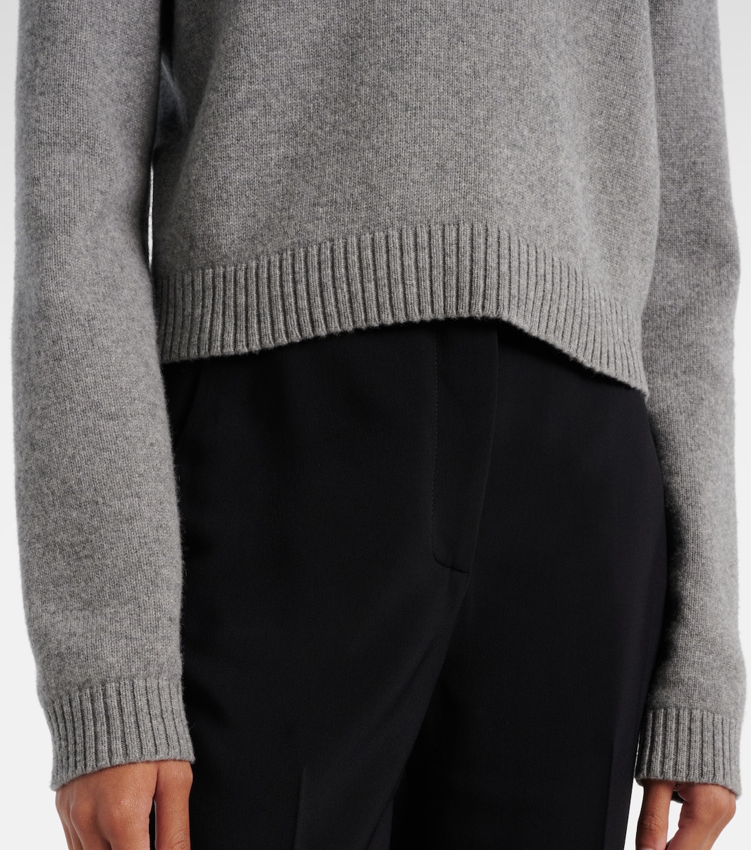 Logo wool and cashmere polo sweater | Givenchy