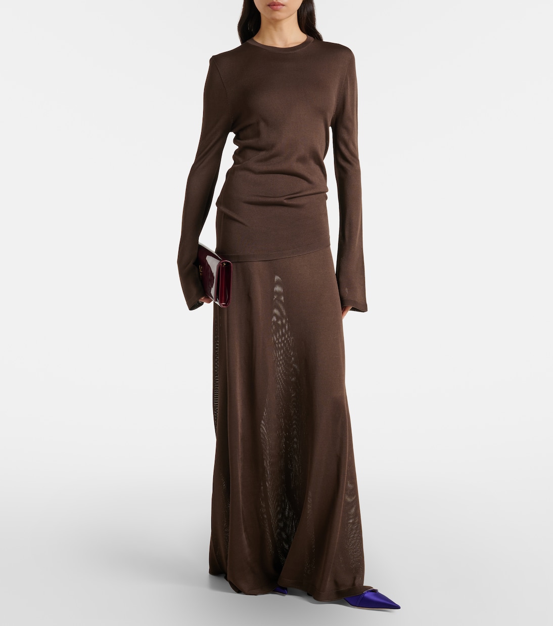 Mesh maxi skirt | Tom Ford