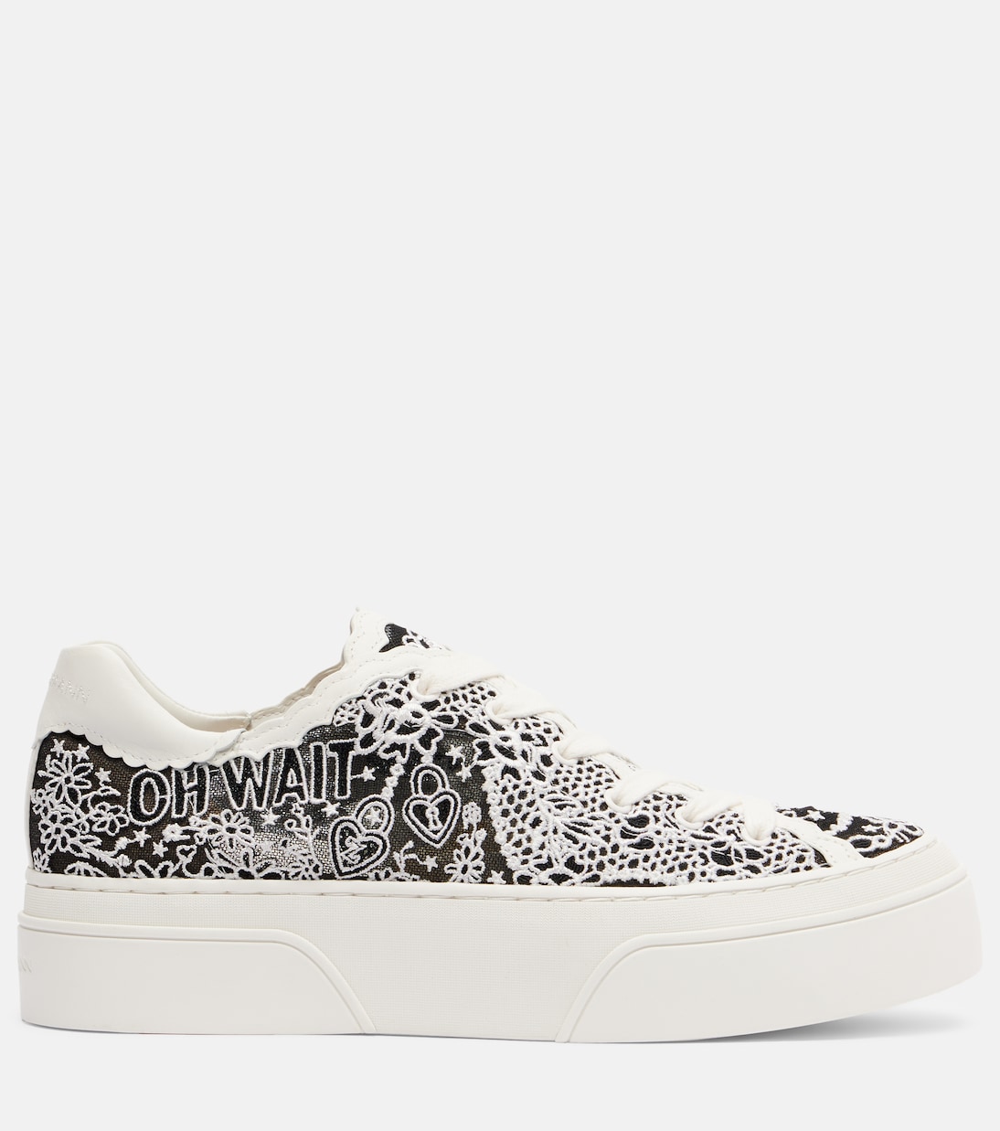 Pixie lace platform sneakers | Zimmermann