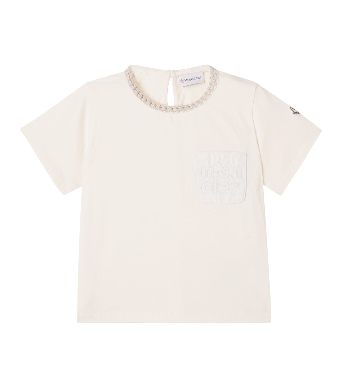 Logo cotton jersey T-shirt | Moncler Enfant