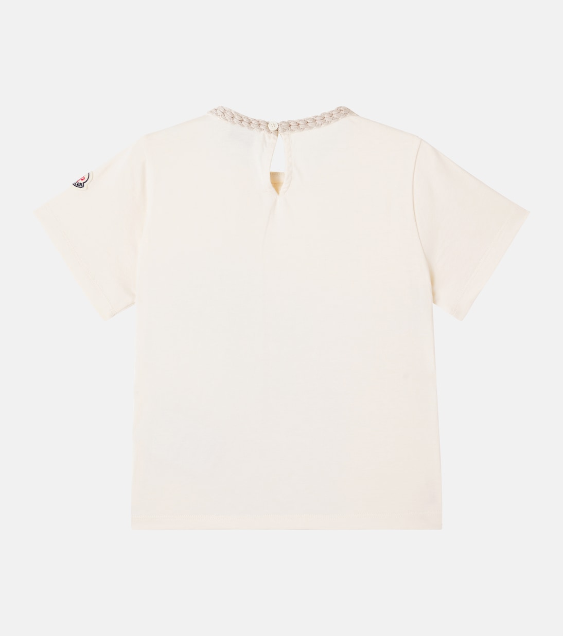 Logo cotton jersey T-shirt | Moncler Enfant