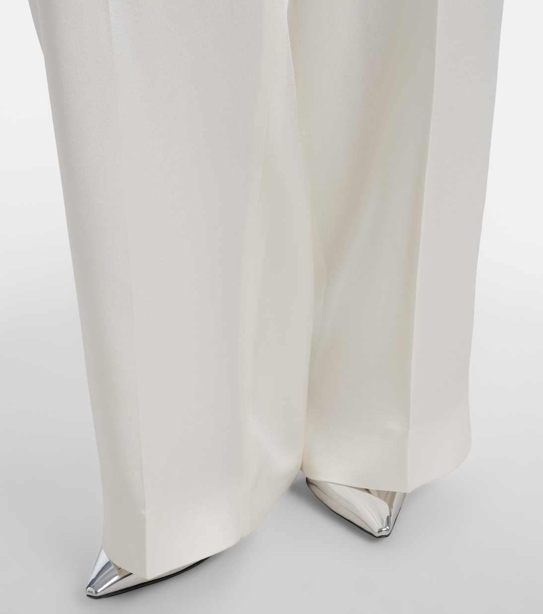 Satin wide-leg pants | Stella McCartney