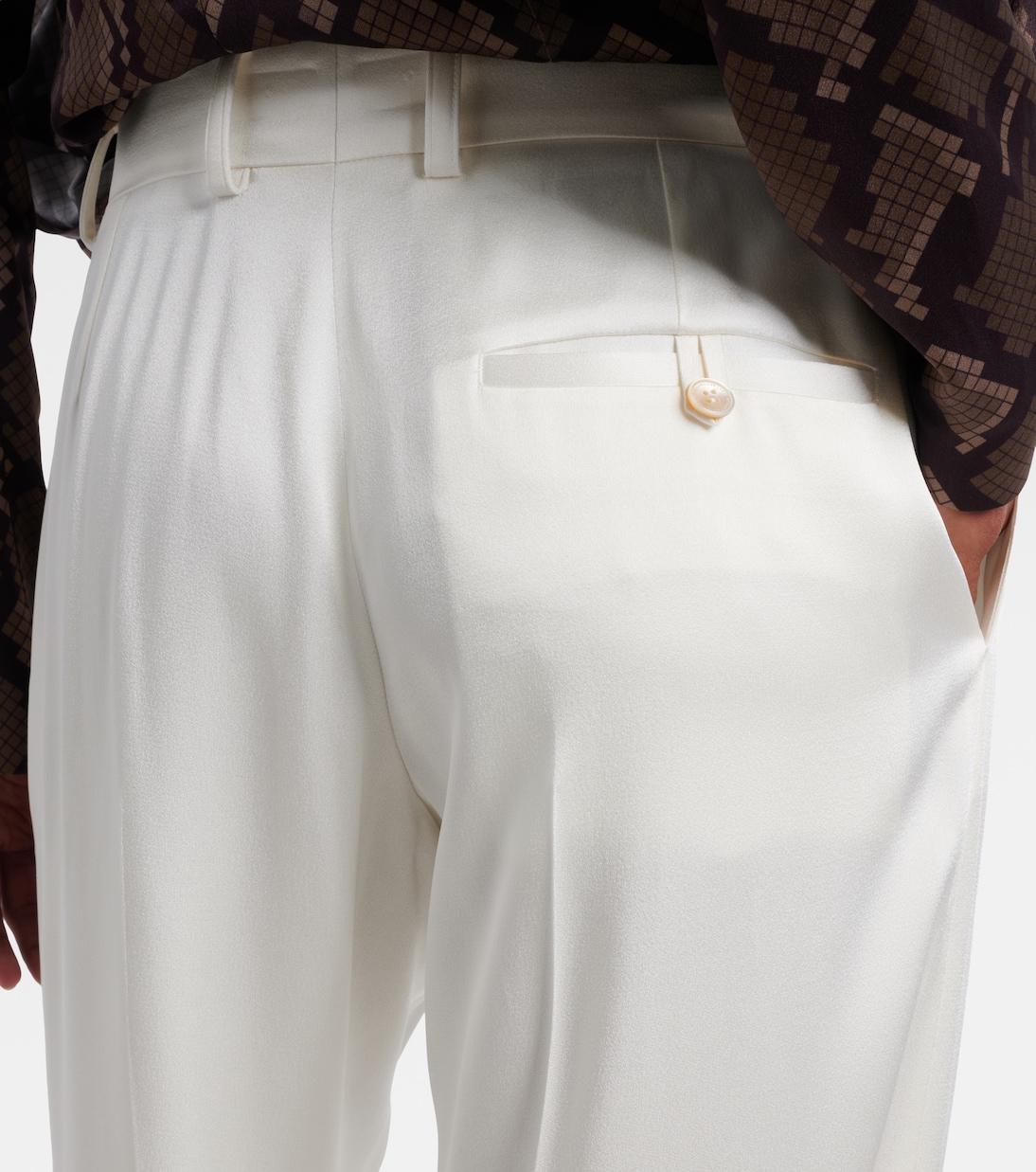 Satin wide-leg pants | Stella McCartney