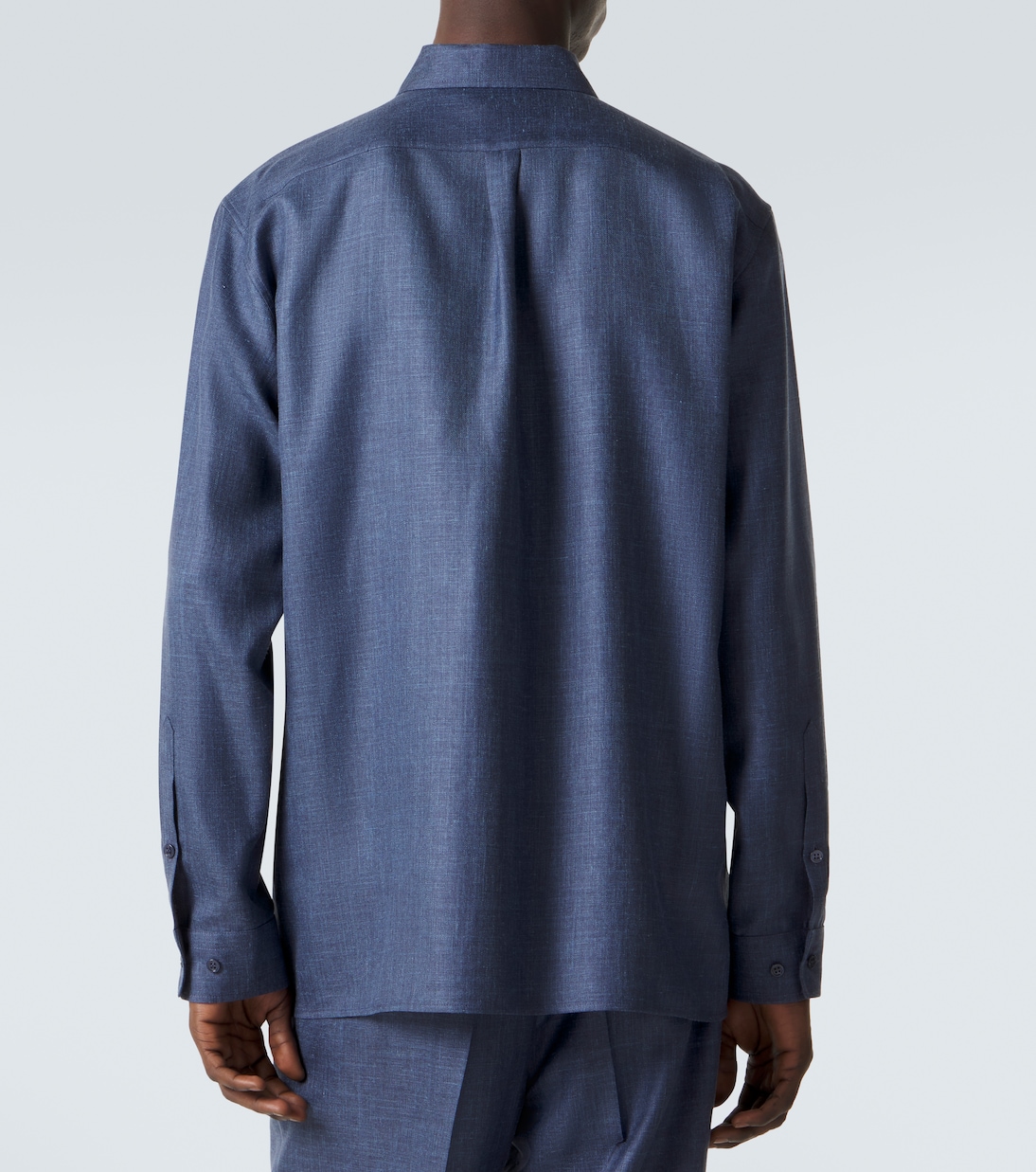 Hemd Nicolas aus Wolle, Seide und Leinen | Gabriela Hearst