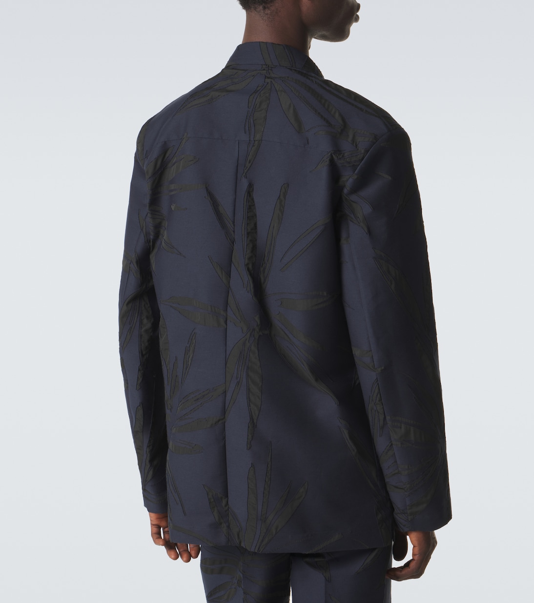 Cotton-blend jacquard blazer | Dries Van Noten