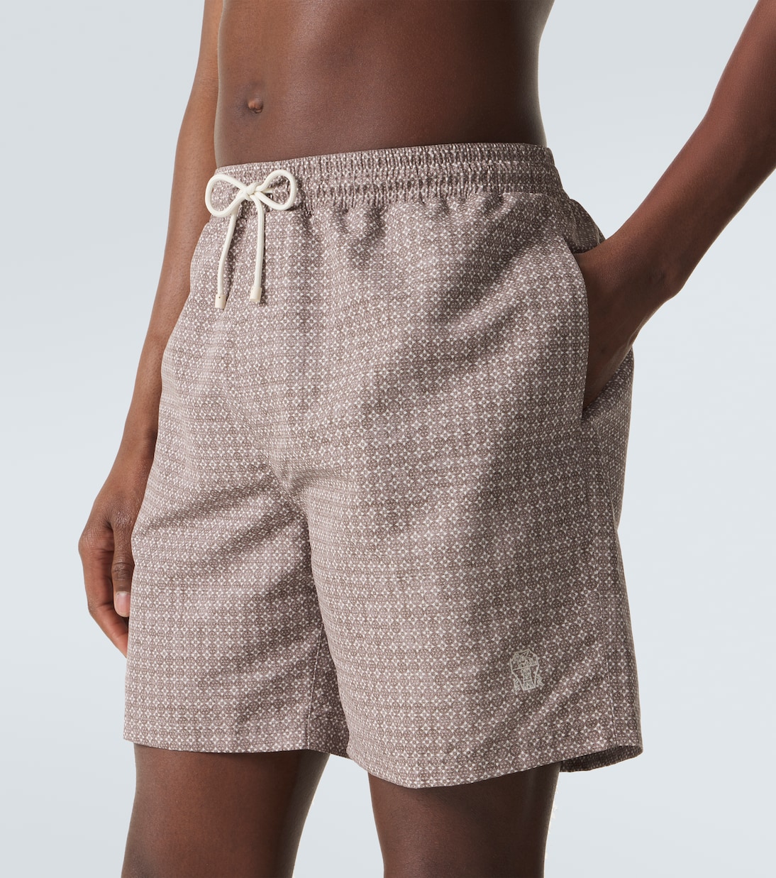 Short de bain imprimé | Brunello Cucinelli
