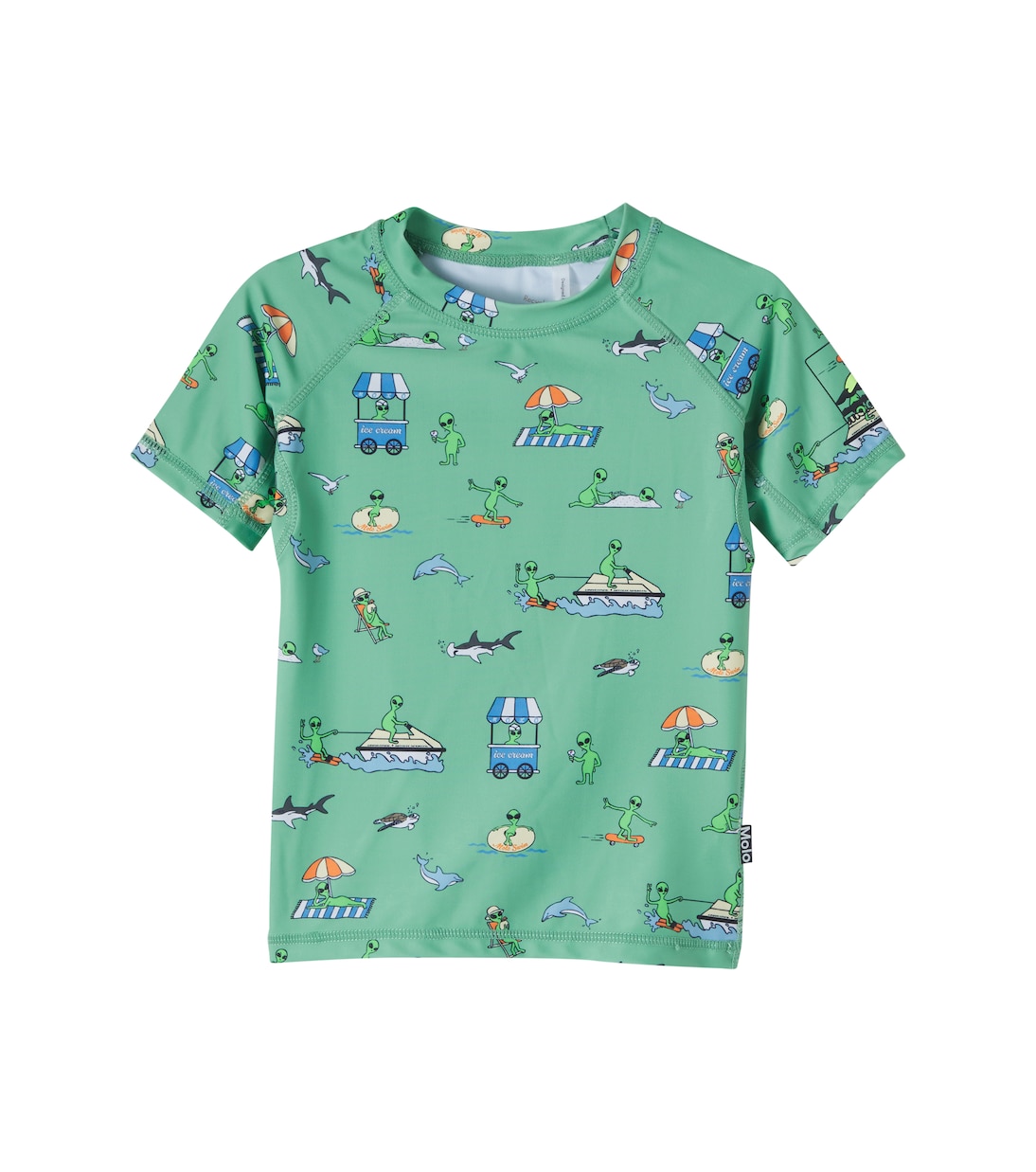 Neptune printed rashguard top | Molo