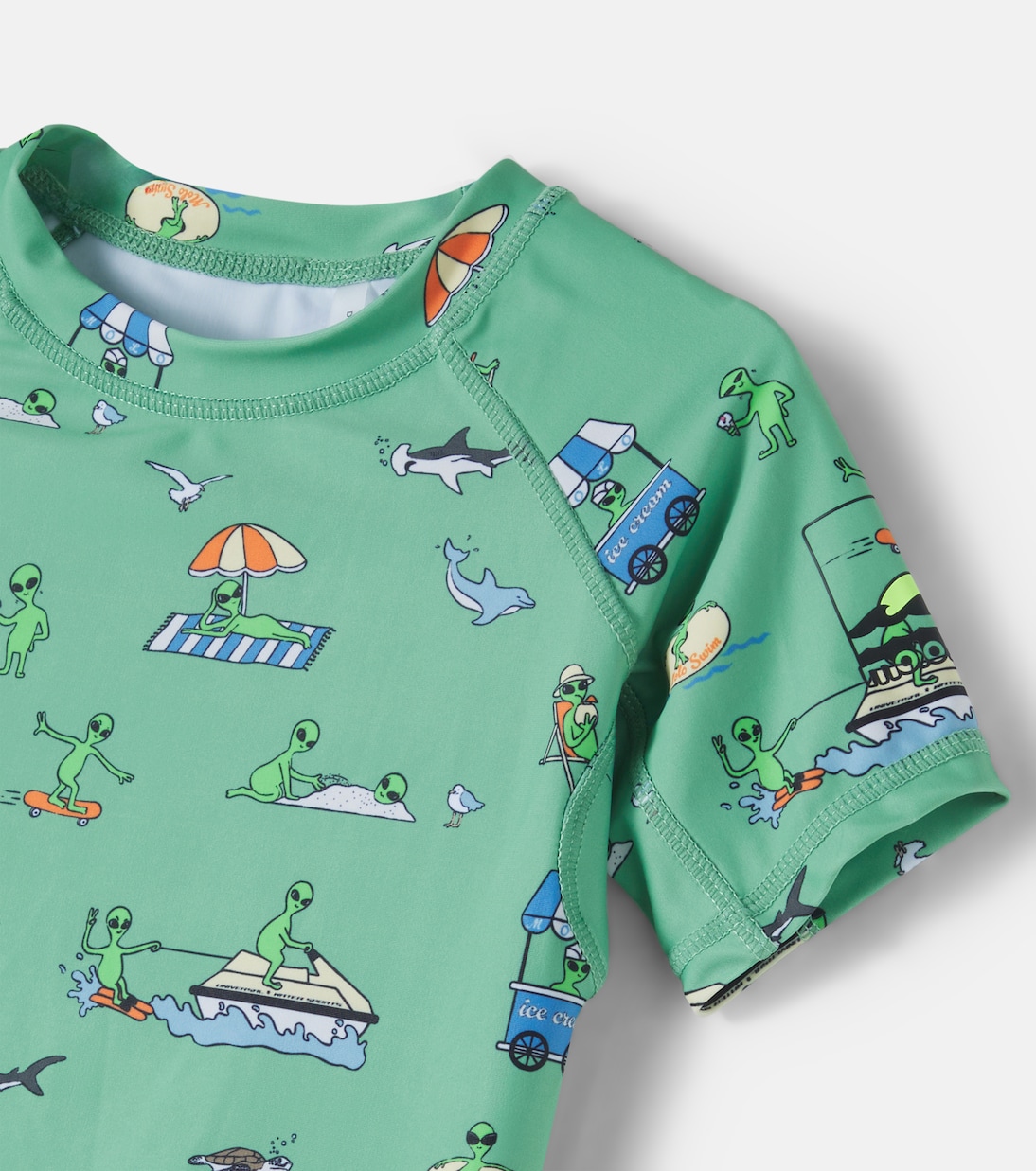 Neptune printed rashguard top | Molo