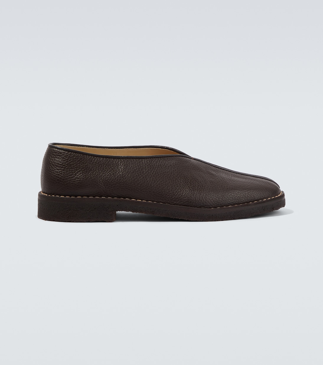 Slip-on in pelle profilata | Lemaire