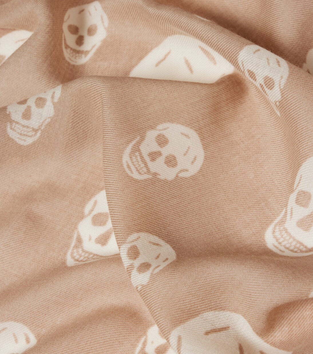 Skull silk scarf | McQueen