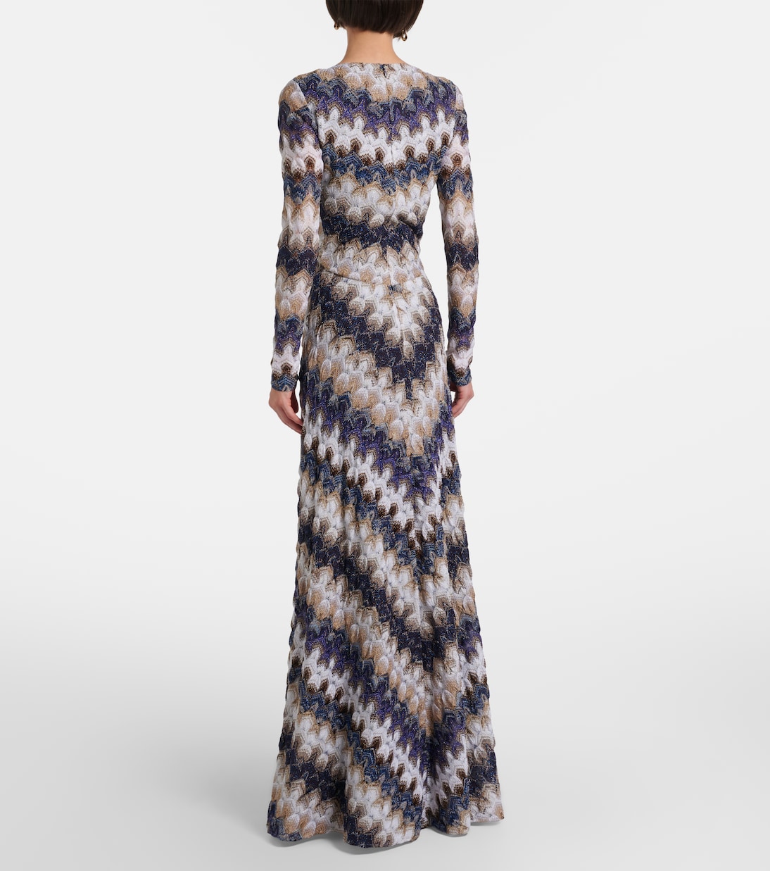Lamé maxi dress | Missoni