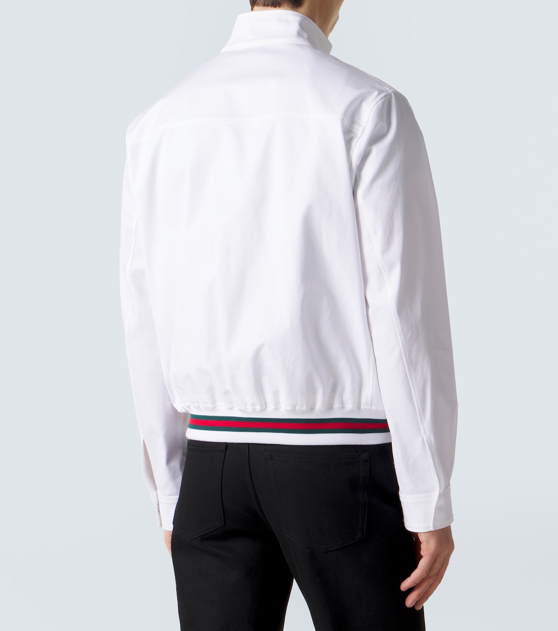 Giacca Web Stripe in twill di cotone | Gucci