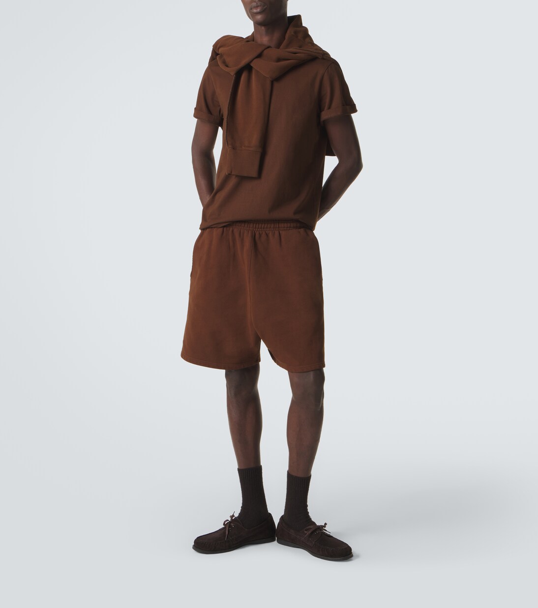 Standard cotton jersey shorts | Entire Studios