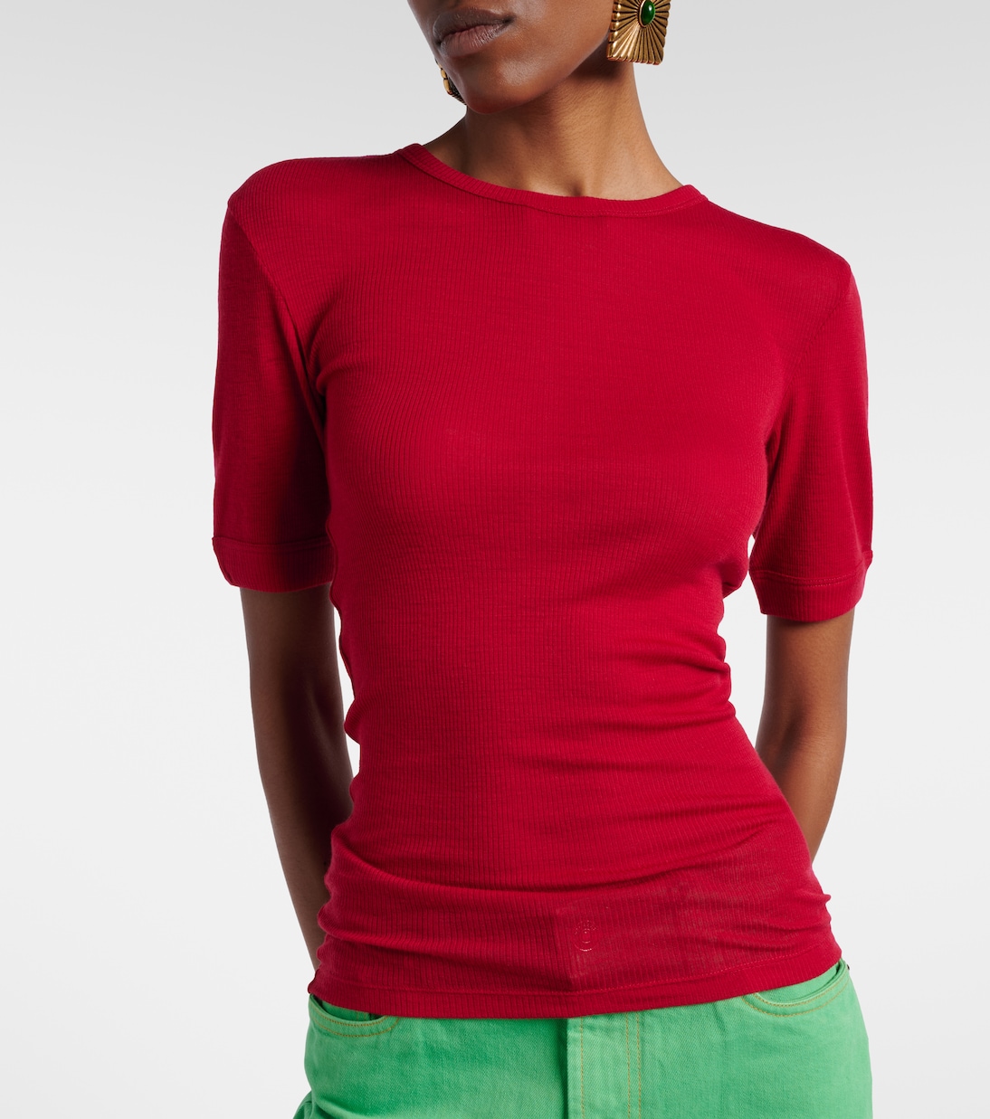 Medusa virgin wool T-shirt | Versace