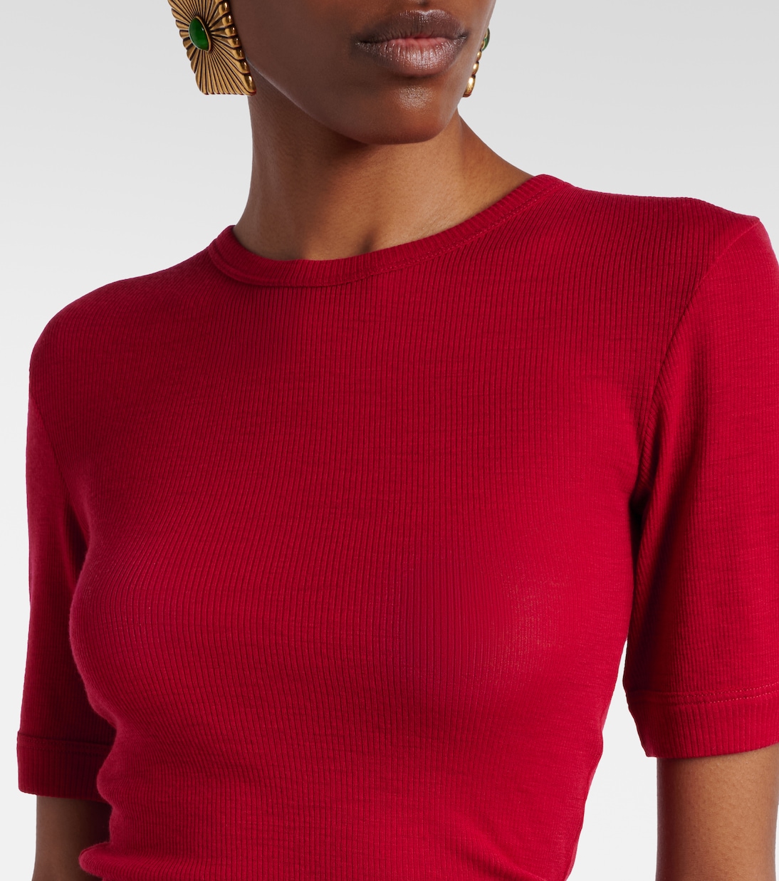 Medusa virgin wool T-shirt | Versace