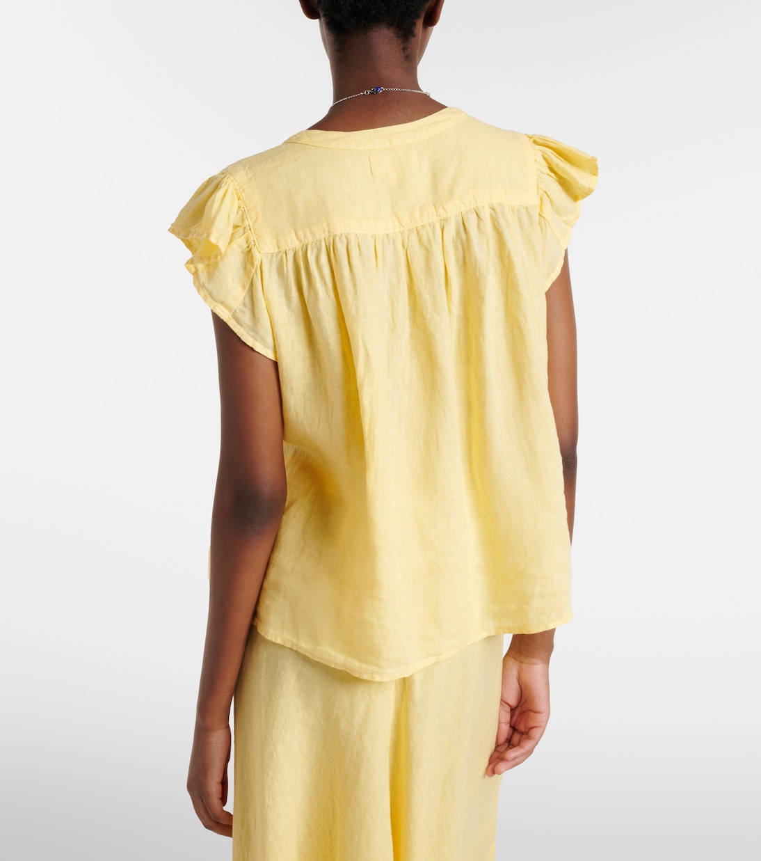 Janey linen shirt | Velvet