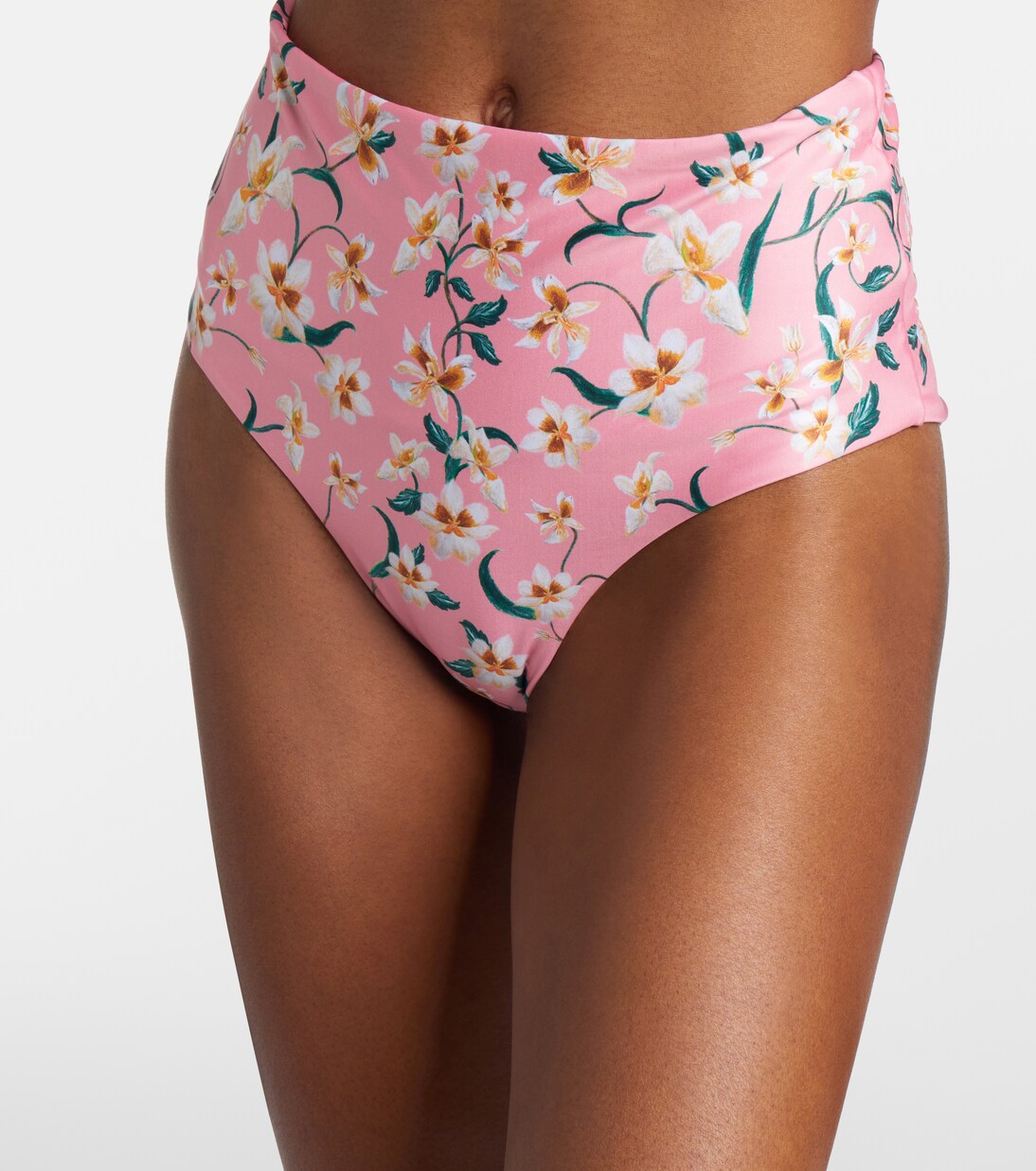 Magenta floral bikini bottoms | Agua by Agua Bendita